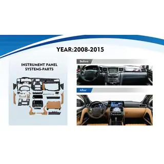 Interior Upgrade Kit for LX600 (Full) Lexus LX570/450d 2008-2022 photo 2