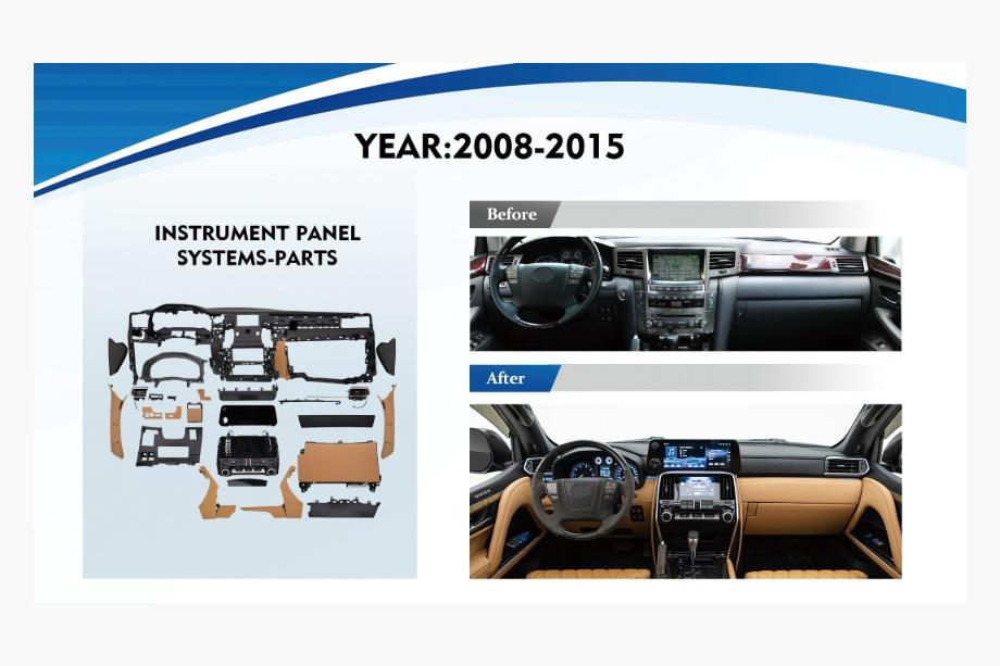 Lexus LX570/450d 2008-2022 Interior Upgrade Kit for LX600 (Full) Photo 2