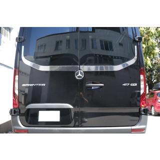 Rear Window Trim V-2 Carmos (2 pcs, Stainless Steel) Mercedes Sprinter W907/W910 2018- photo 1