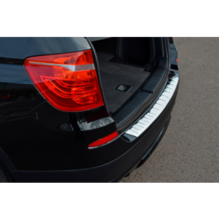 Stainless Steel Rear Bumper Protector OmsaLine (gloss, stainless) photo 1