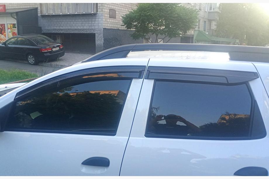 Dacia Duster 2018-2024 Window Deflectors (4 pcs, EuroCap) Image