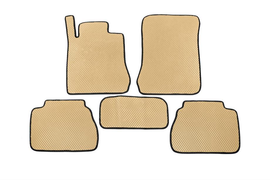 Mercedes E-class W210 1995-2002 EVA Floor Mats (Beige) Photo 1