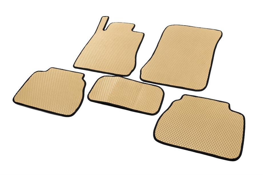 Mercedes E-class W210 1995-2002 EVA Floor Mats (Beige) Photo 2