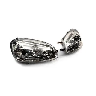 Front headlights with LED lights Silver (2 pcs) Volkswagen Golf 5 2003-2009 photo 3