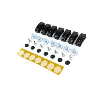 Hood deflector mounting kit (7 pcs, EuroCap) photo 2