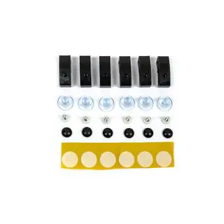 Hood deflector mounting kit (6 pcs, EuroCap) photo 1