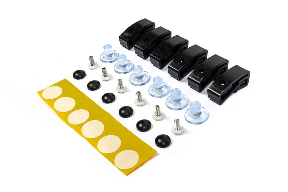 Hood deflector mounting kit (6 pcs, EuroCap) Photo 2