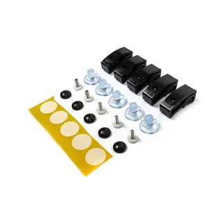 Hood deflector mounting kit (5 pcs, EuroCap) photo 2