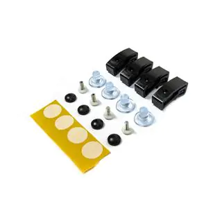 Hood deflector mounting kit (4 pcs, EuroCap) photo 2