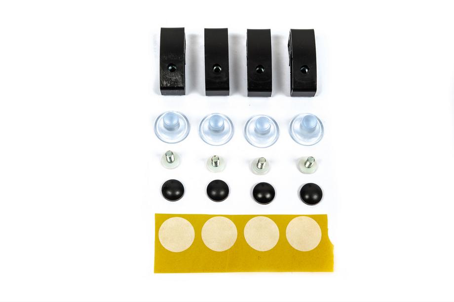 Hood deflector mounting kit (4 pcs, EuroCap) Image