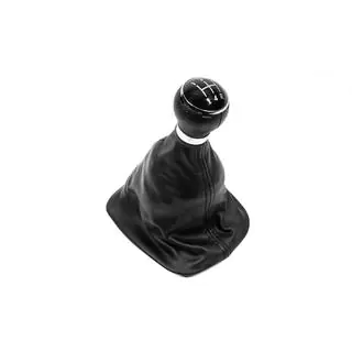 Black gear shift knob with boot (5-speed) photo 2