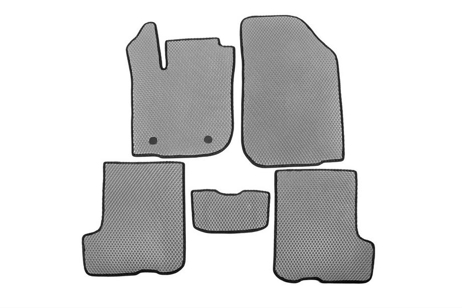 Renault Sandero 2013-2022 EVA Floor Mats (Gray) Photo 1