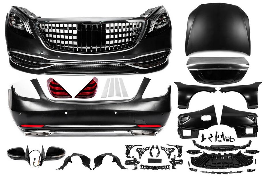 Mercedes S-class W221 2005-2013 Facelift Kit to X222 Maybach S600 Photo 2