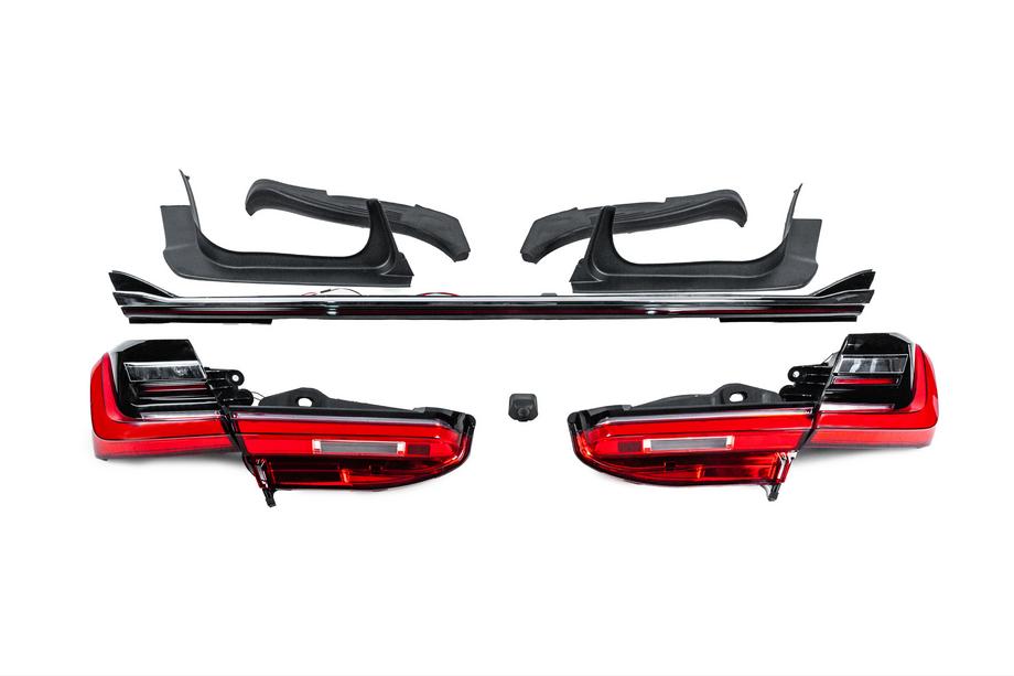 BMW 7 Series F01/F02 2008-2015 Facelift Kit to G12 M760 (with trunk lid and rear fender replacement) Photo 62