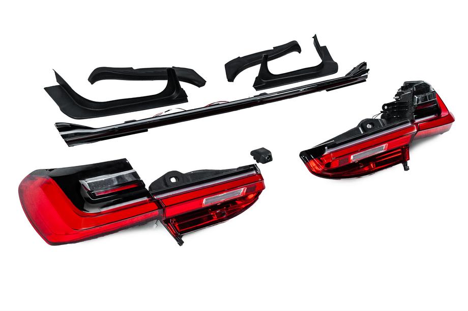 BMW 7 Series F01/F02 2008-2015 Facelift Kit to G12 M760 (with trunk lid and rear fender replacement) Photo 64