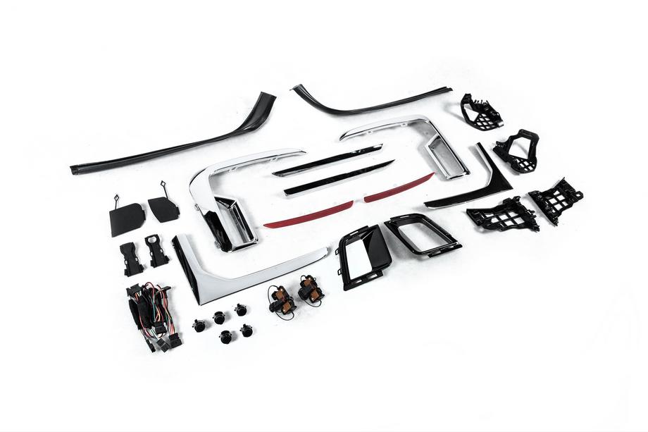BMW 7 Series F01/F02 2008-2015 Facelift Kit to G12 M760 (with trunk lid and rear fender replacement) Photo 84