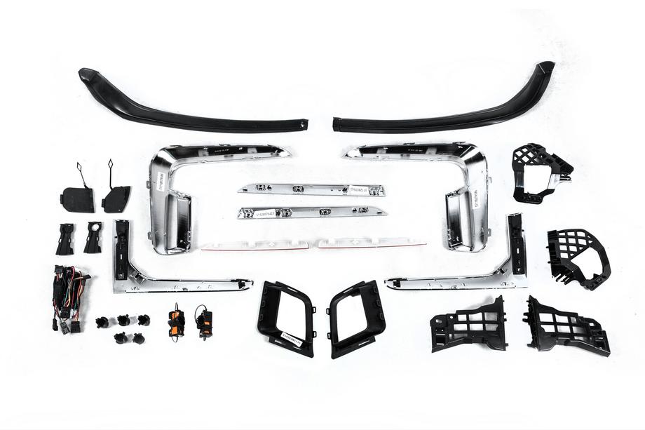 BMW 7 Series F01/F02 2008-2015 Facelift Kit to G12 M760 (with trunk lid and rear fender replacement) Photo 85