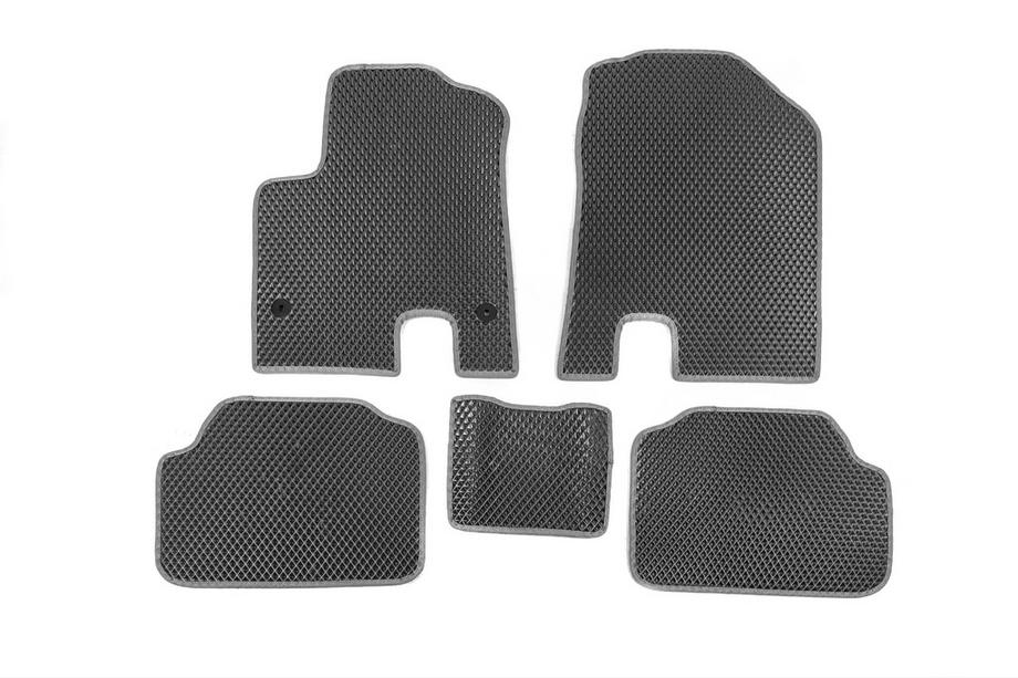 Kia Niro 2016–2021 EVA Floor Mats (black) Image