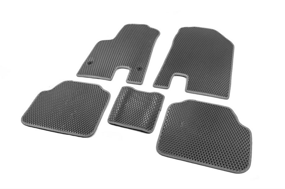 Kia Niro 2016–2021 EVA Floor Mats (black) Photo 2