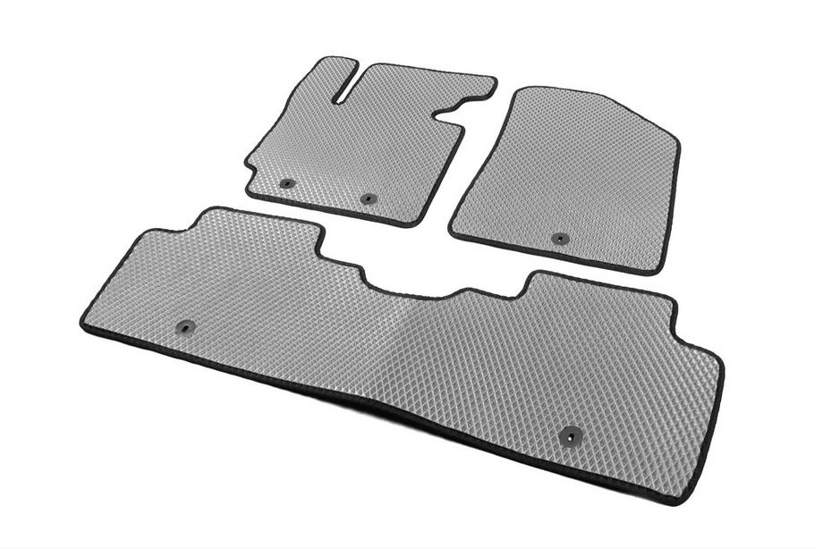 Kia Soul II 2013-2018 EVA Floor Mats (Gray) Photo 2