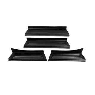 Interior door sill protectors EuroCap (4 pcs, ABS)