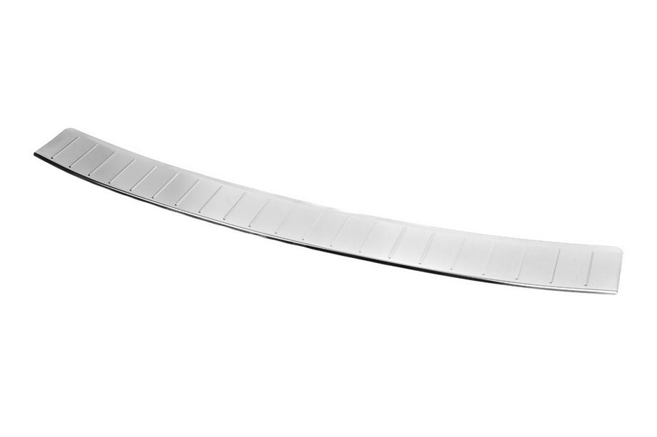 BMW X6 E71 2008–2014 Rear bumper protector Carmos stainless steel Photo 2