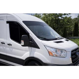 Window Deflectors (2 pcs, EuroCap) Ford Transit 2014- photo 2