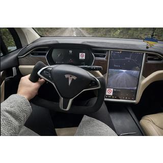 Steering Wheel Sport Style (Alcantara, Carbon, Heated) Tesla Model X 2015- photo 1