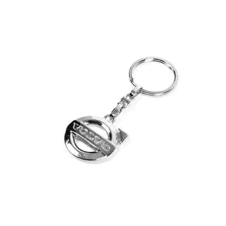 Metal Keychain with Volvo Logo