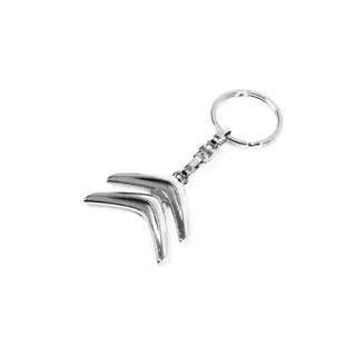 Metal Keychain with Citroen Logo photo 2