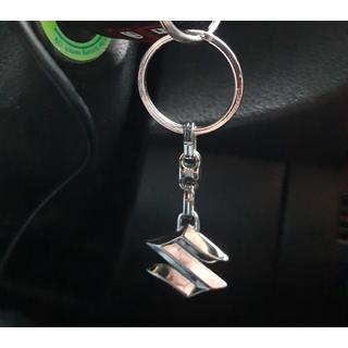 Metal Keychain with Suzuki Logo photo 1