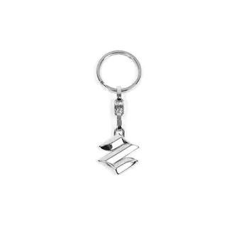 Metal Keychain with Suzuki Logo photo 2