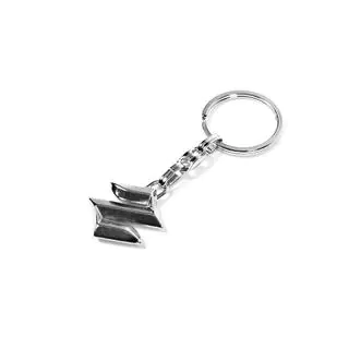 Metal Keychain with Suzuki Logo photo 3