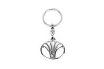 Daewoo Metal keychain with Daewoo logo photo 1