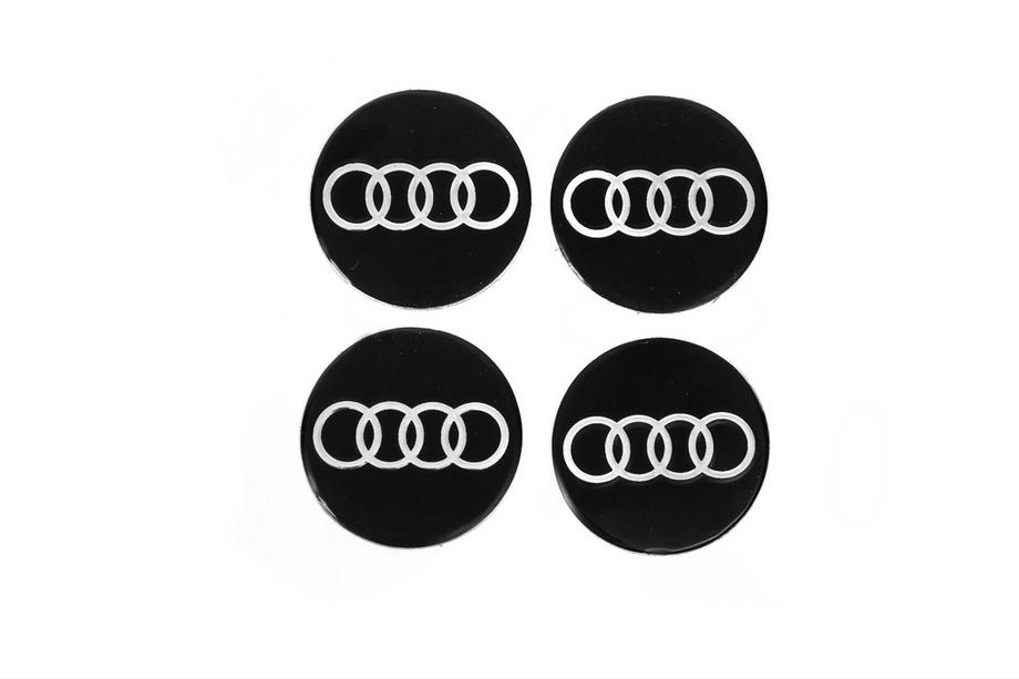 Audi Stickers for wheel center caps 60mm (4pcs) Photo 1
