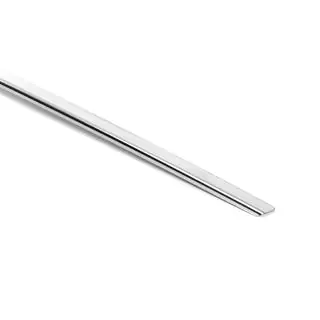 Stainless steel trim above license plate photo 4