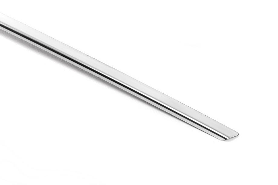 BMW 3 Series F30/F31 2012-2019 Stainless steel trim above license plate Sedan (Chrome) Photo 4
