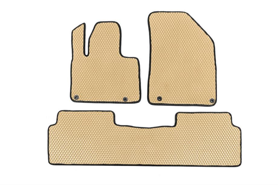 Citroen C-5 2008-2017 EVA Floor Mats (Beige) Photo 1