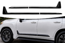 Lexus LX 500d/600 2022- Black Door Moldings F-Sport white+black (4 pcs, ABS) photo 1
