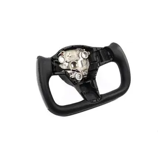 Steering Wheel Pilot Style (Leatherette, Carbon, with Heating) Tesla Model Y 2020- photo 3