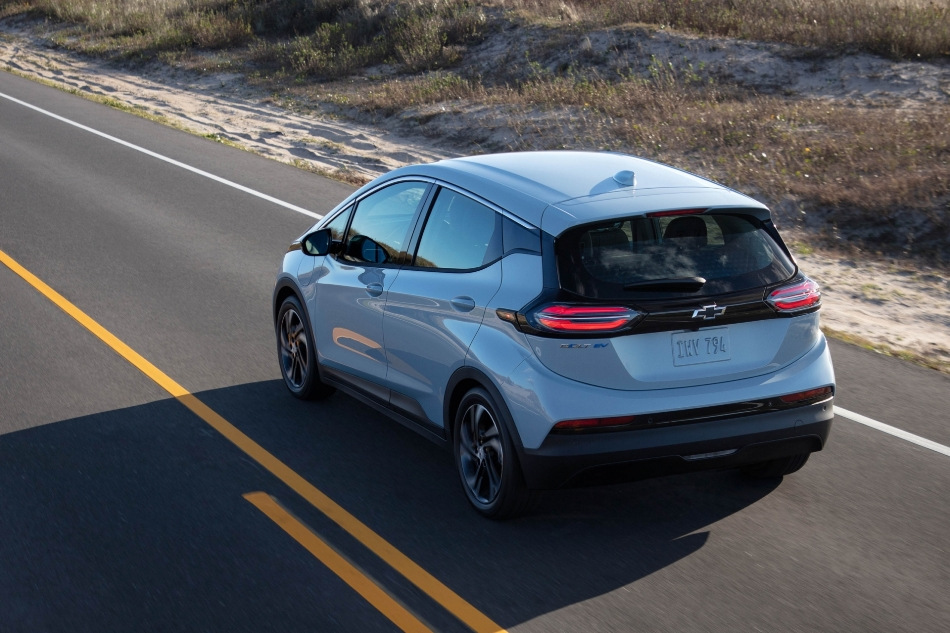 Review of the updated Chevrolet Bolt EV electric hatchback