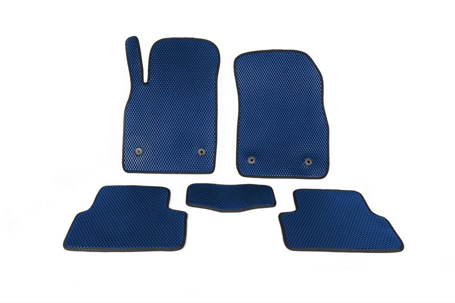 Opel Astra J 2009-2015 EVA Floor Mats (Blue) Image