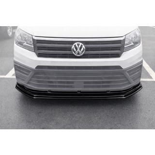 Front lip spoiler (ABS) Volkswagen Crafter 2016- photo 1