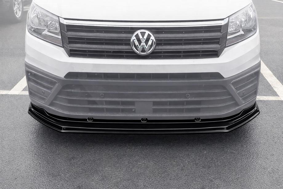 Volkswagen Crafter 2016- Front lip spoiler (ABS) Photo 1