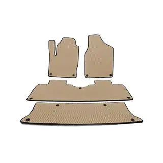 EVA Floor Mats (3 Rows, Beige) Seat Alhambra 1996-2010 photo 1