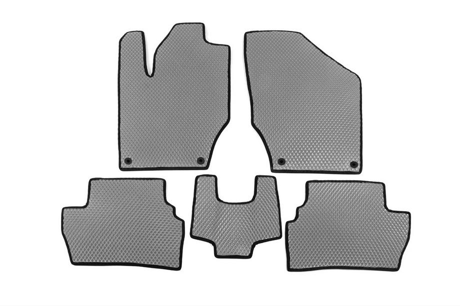 Peugeot 308 2007-2013 EVA Floor Mats (Gray) Image