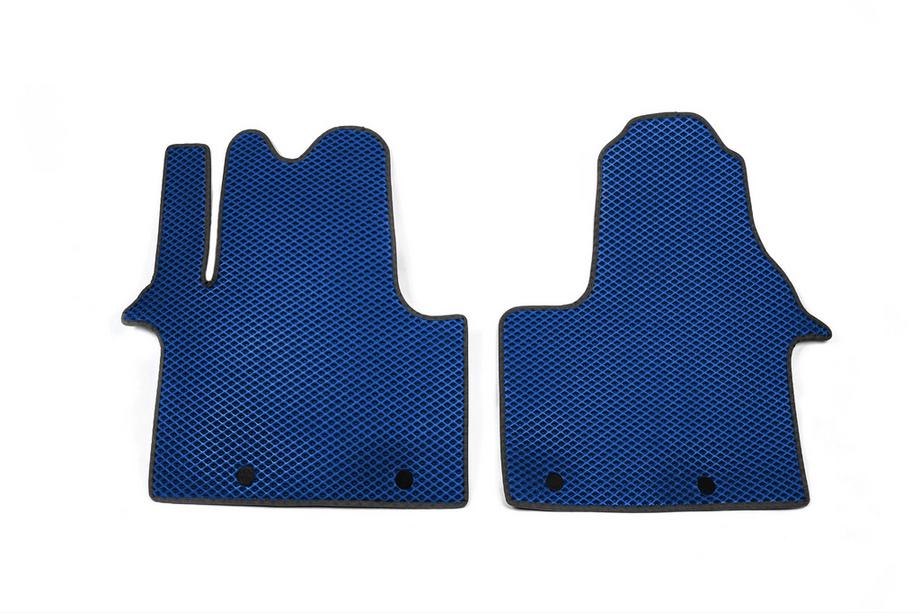 Fiat Talento 2016- Floor Mats (2 pcs, EVA, Blue) Image