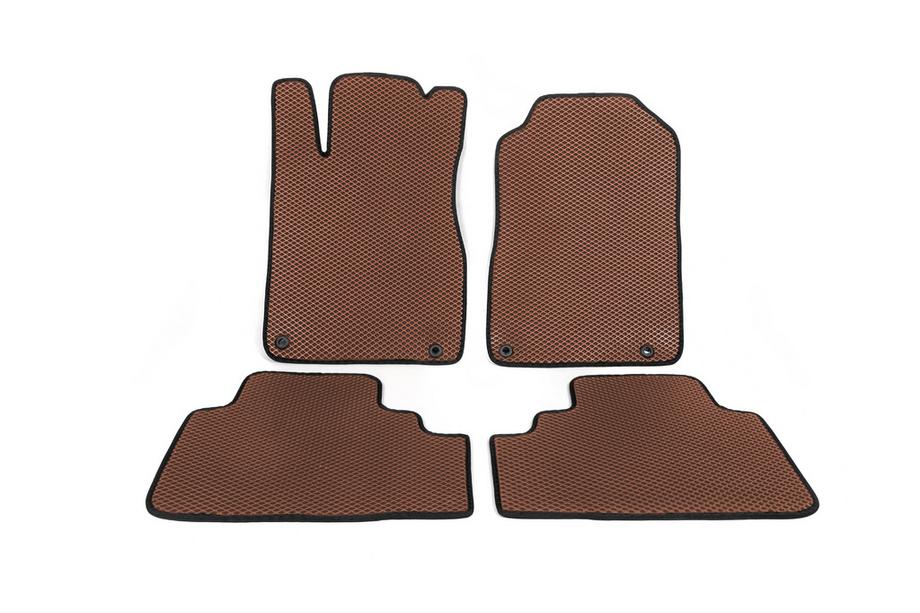 Honda CRV 2017-2022 EVA Floor Mats (Brown, 2020-2022) Image