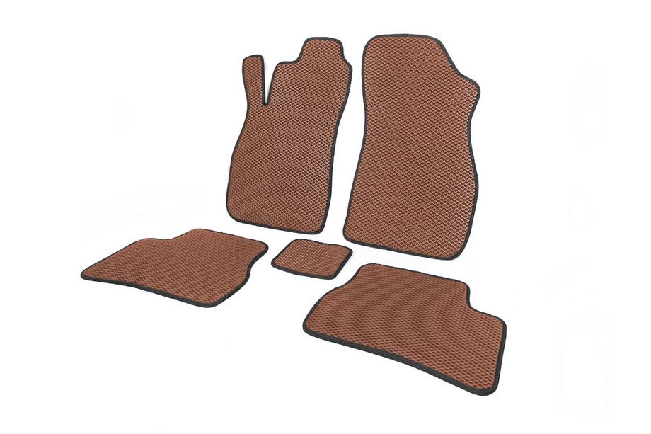 Hyundai Accent 2000-2006 EVA Floor Mats (Brown) Photo 2
