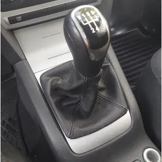 Leather Gear Shift Boot Skoda Octavia II A5 2010-2013 photo 3